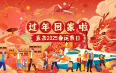 2025年提前回家过年大军有你吗？（回家的快乐）